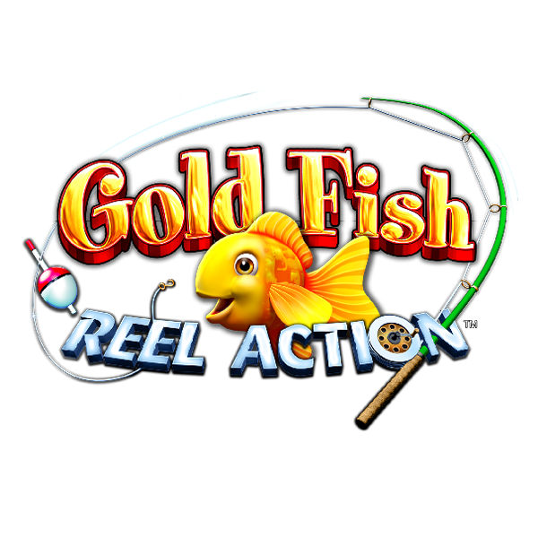 Gold Fish Reel Action game logo.