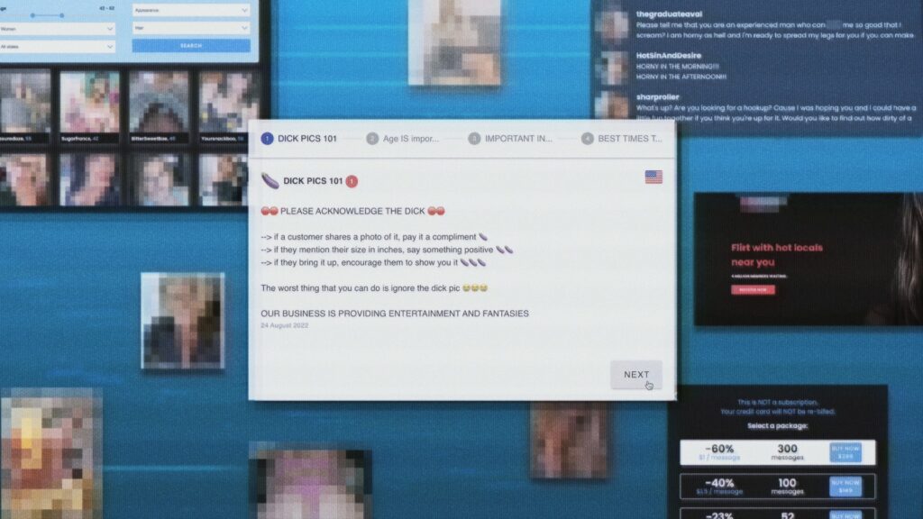 Messaging tips for acknowledging photos online.