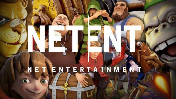 Colorful animated characters with "Net Entertainment" logo.