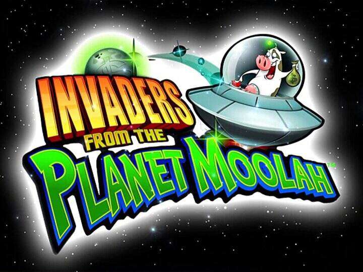 Logo for "Invaders from the Planet Moolah."