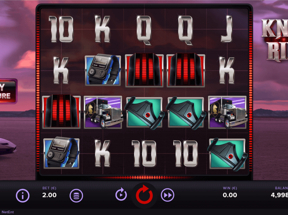 Slot machine game with vibrant graphics.