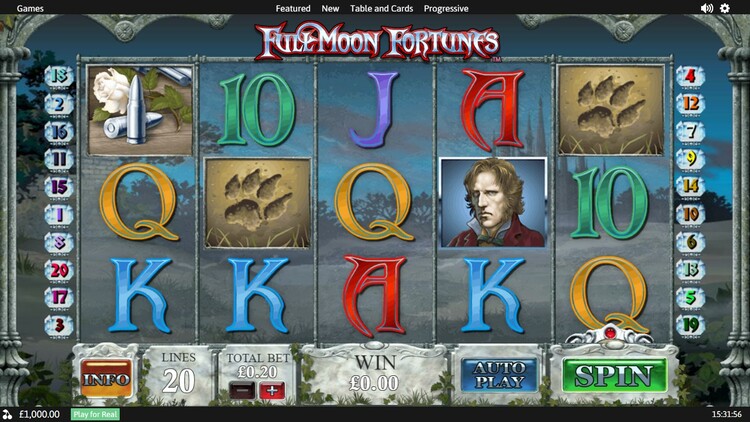 Slot game display with themed symbols and characters.