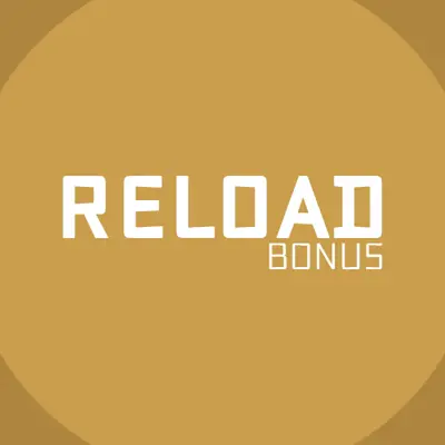 Reload Bonus text on a gold background.